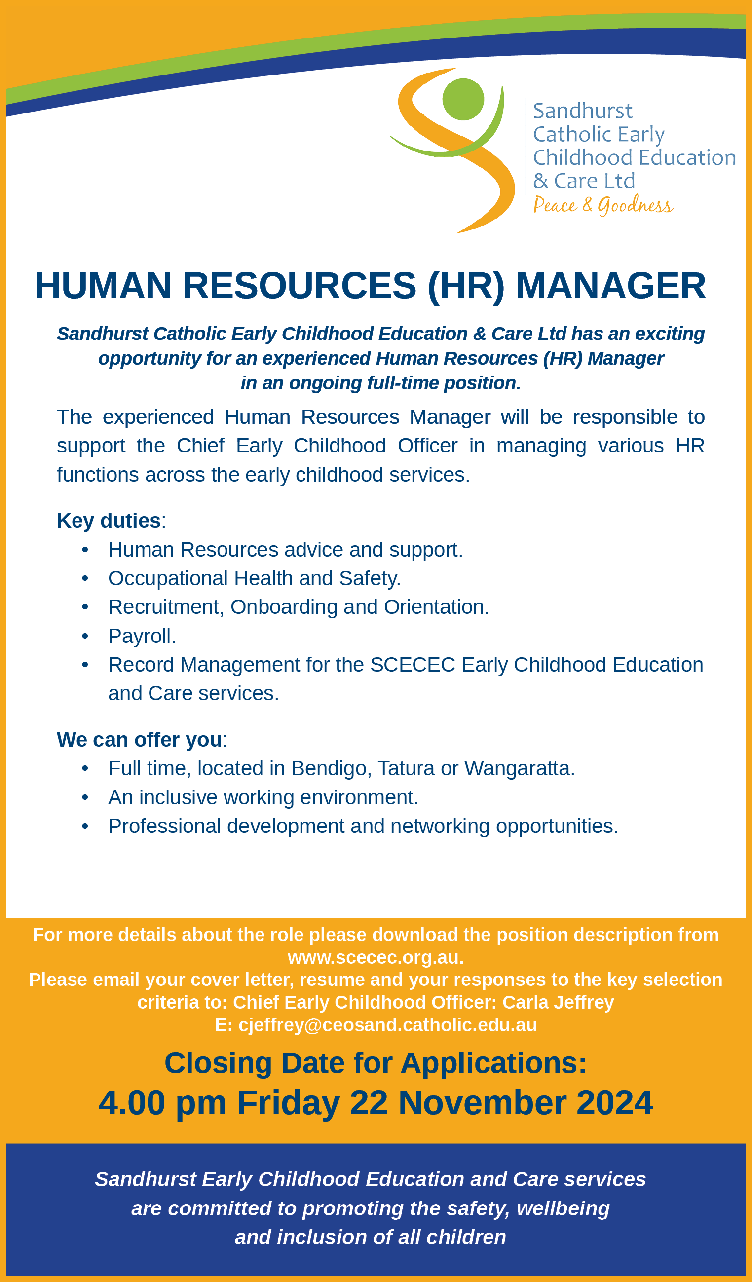 SCECEC Ltd ADVERT HUMAN RESOURCES MANAGER 4 Column 251024 1